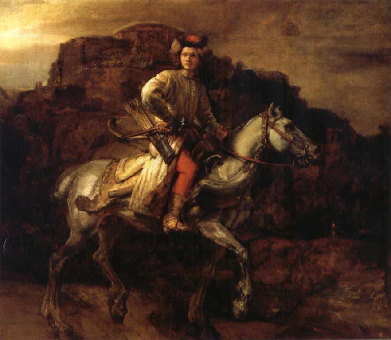 REMBRANDT Harmenszoon van Rijn The Polish Rider